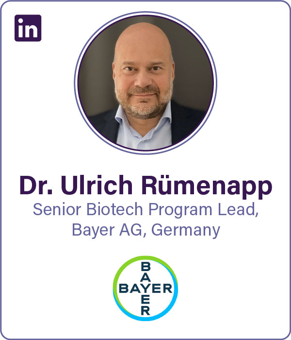 Speaker Dr. Ulrich Rümenapp