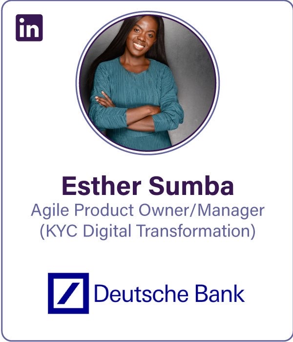 Speaker Esther Sumba 