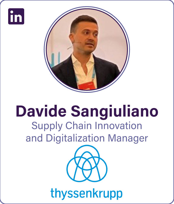 Speaker Davide Sangiuliano