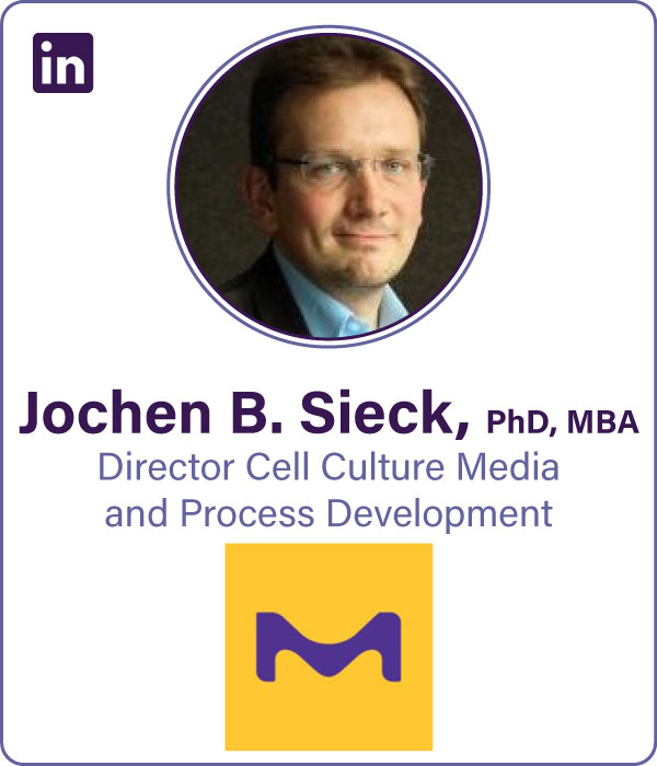 Speaker Jochen B. Sieck, PhD, MBA
