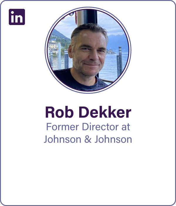 Speaker Rob Dekker