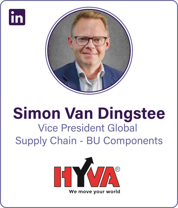 Speaker Simon van Dingstee