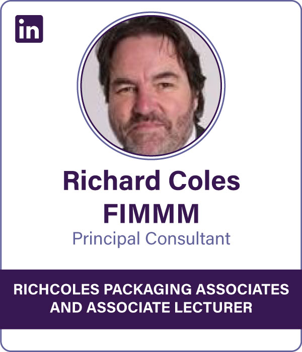 Speaker Richard C. Coles FIMMM