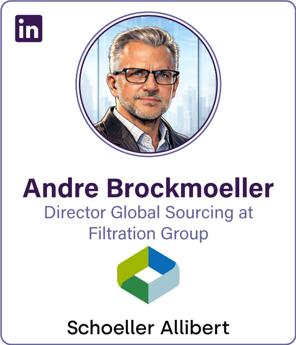 Speaker Andre Brockmoeller