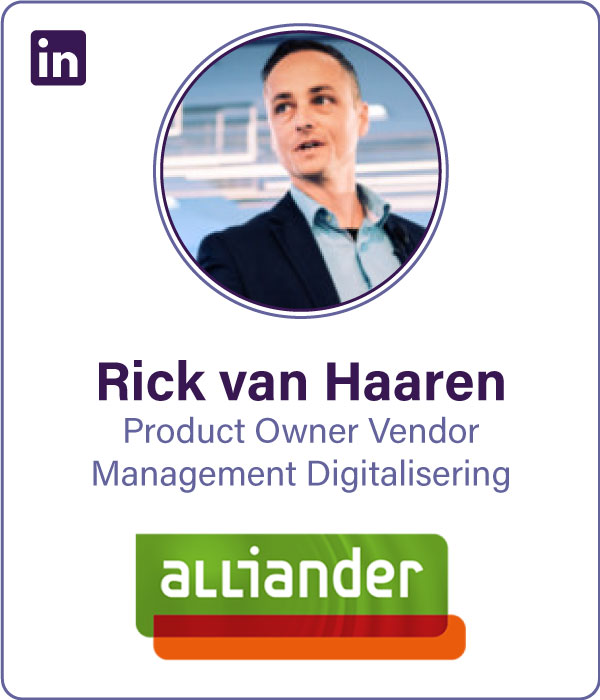 Speaker Rick van Haaren