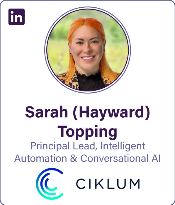 Speaker Sarah (Hayward) Topping